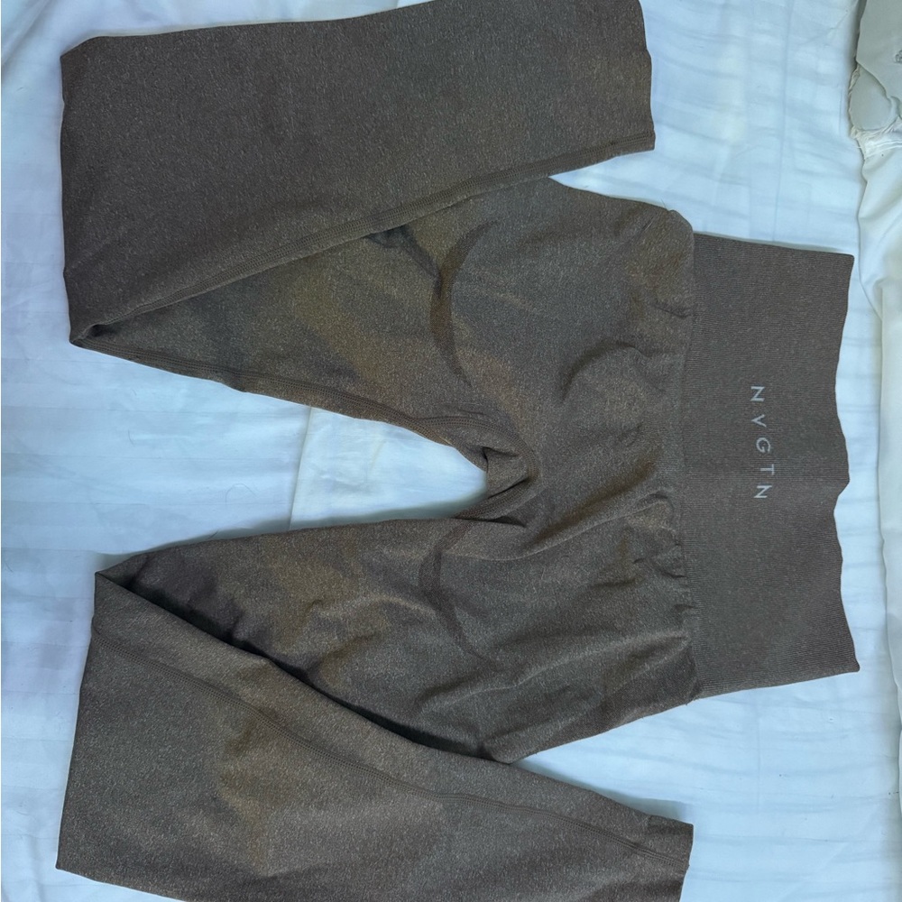 NVGTN Brown Leggings Comfortable Stylish